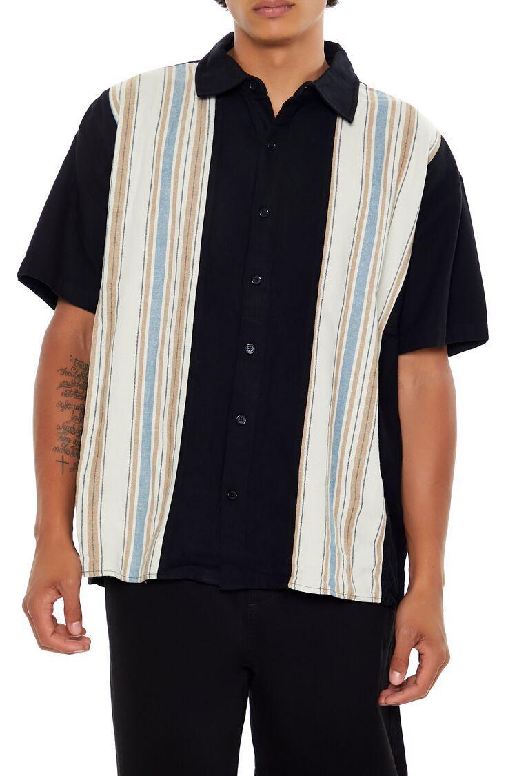 Striped Cotton Shirt | Forever 21 Product Image