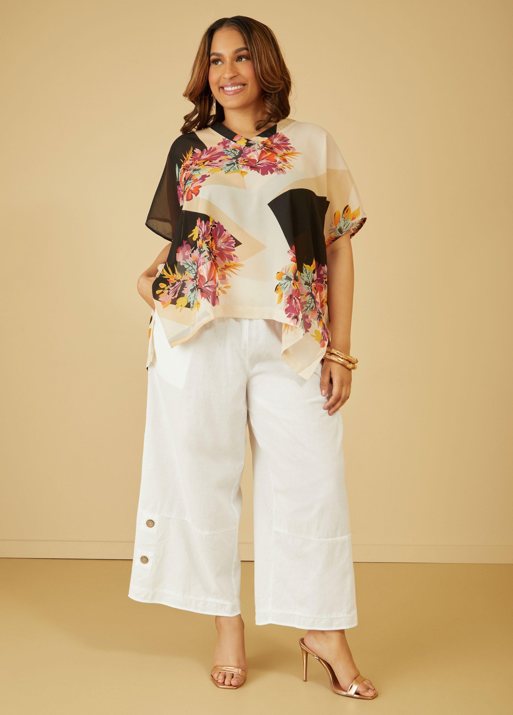 Floral Print Chiffon Blouse Product Image