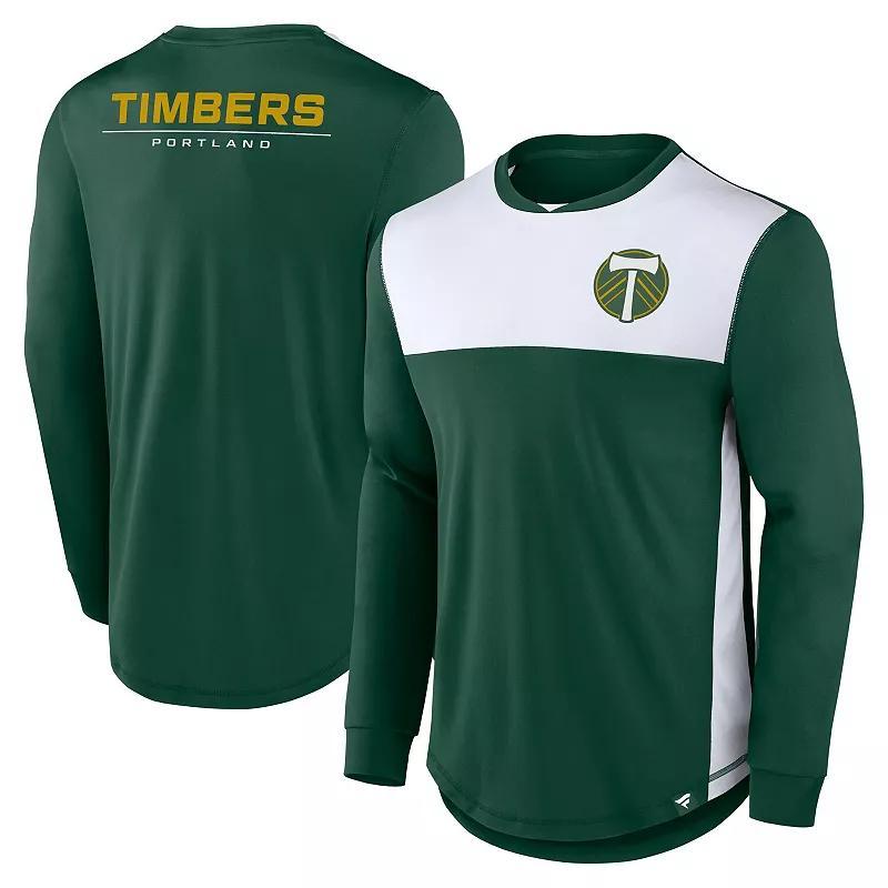 Mens Fanatics Branded Portland Timbers Mid Goal Long Sleeve T-Shirt Product Image