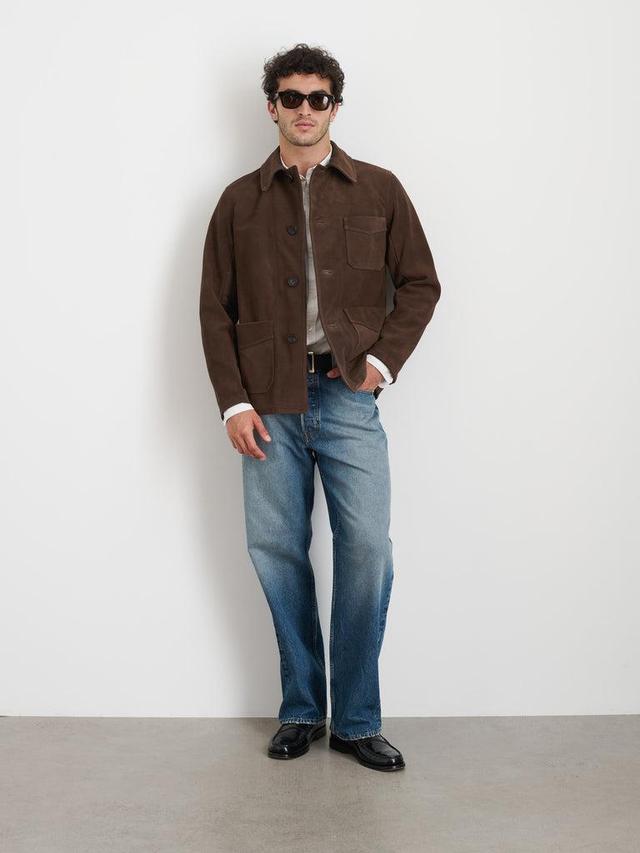 Owen Barry x Alex Mill Work Jacket in Suede Product Image