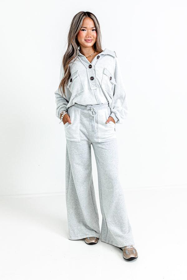 Sunday Slow Down High Waist Pants Product Image