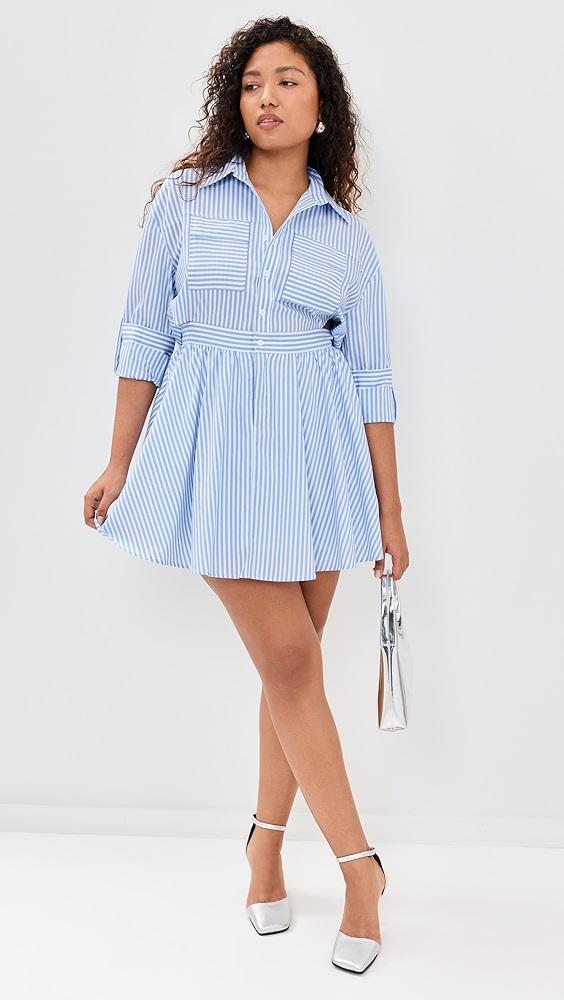 o.p.t Stripe Long Sleeve Dress | Shopbop Product Image