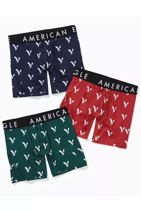 AEO Mens 6 Flex Boxer Brief 3-Pack Men's Product Image