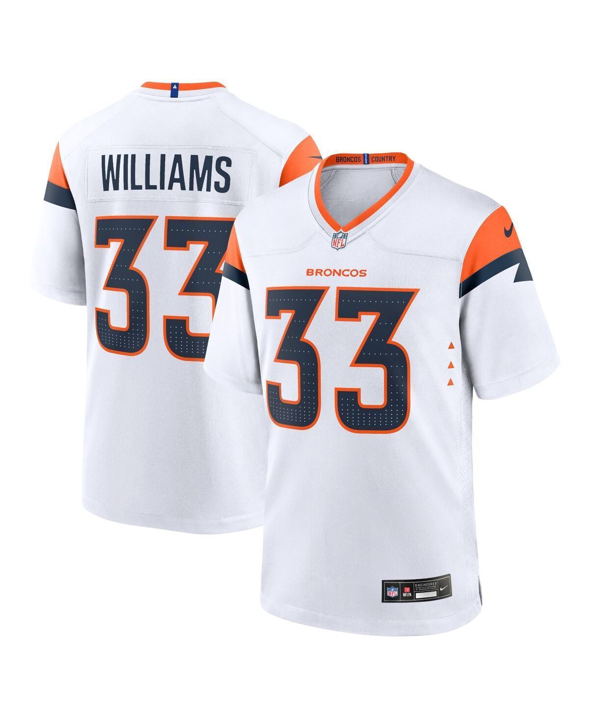 Mens Nike Javonte Williams Denver Broncos Alternate Game Jersey Blue Product Image