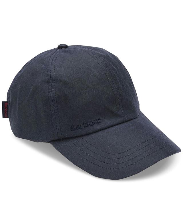 Barbour Mens Logo Embroidered Waxed Sports Cap Product Image