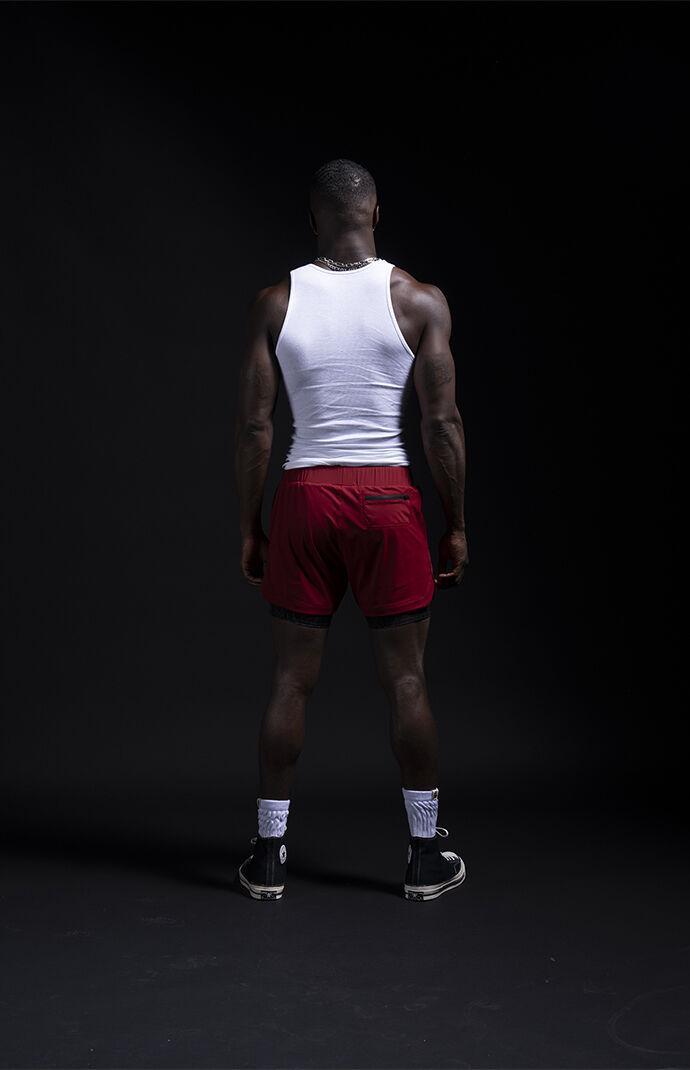 No Tomorrow Men's x Civil Active Brown Core Compression Shorts Product Image