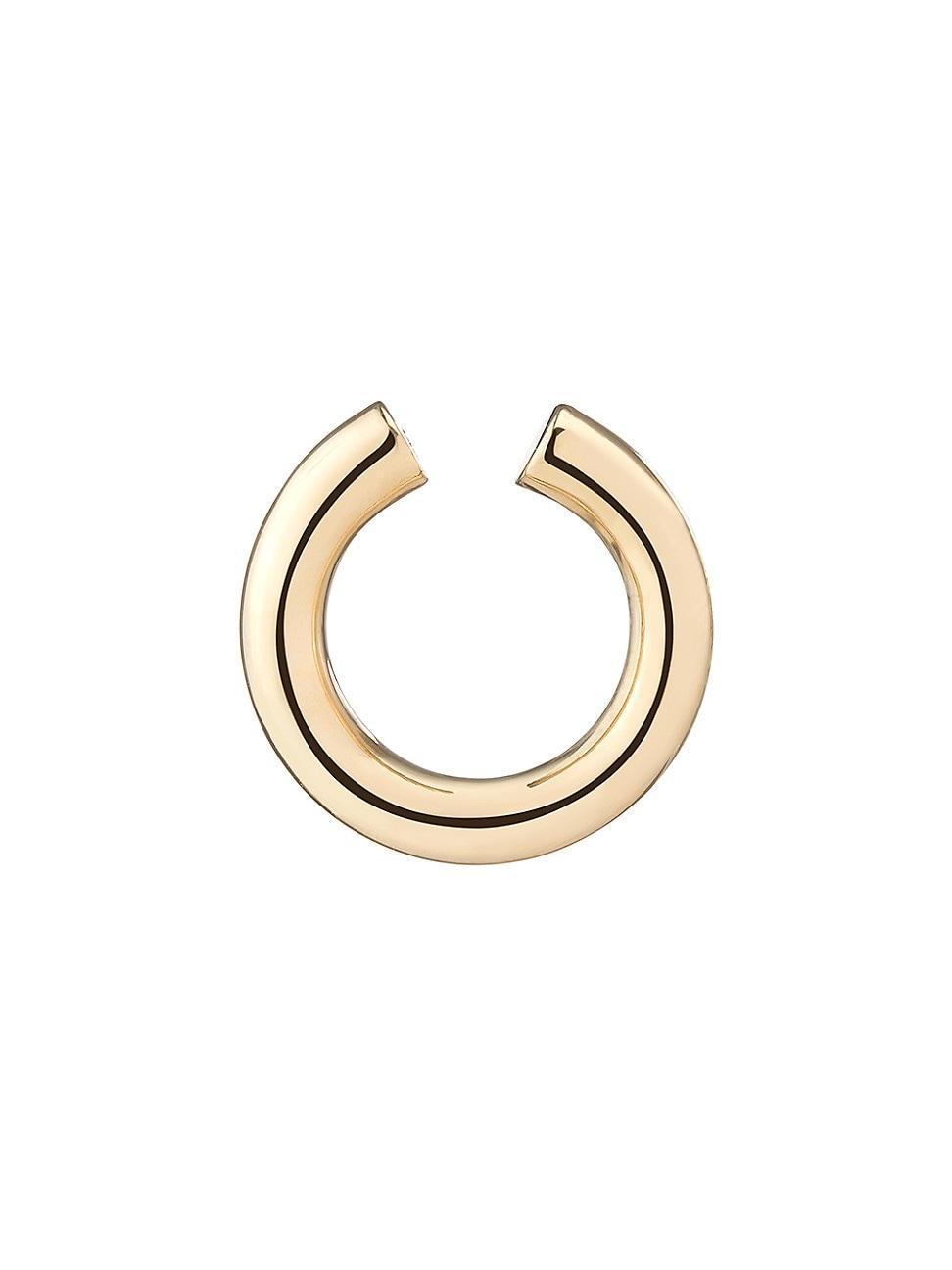 Womens Natasha 10K-Gold-Plated Ear Cuff Product Image