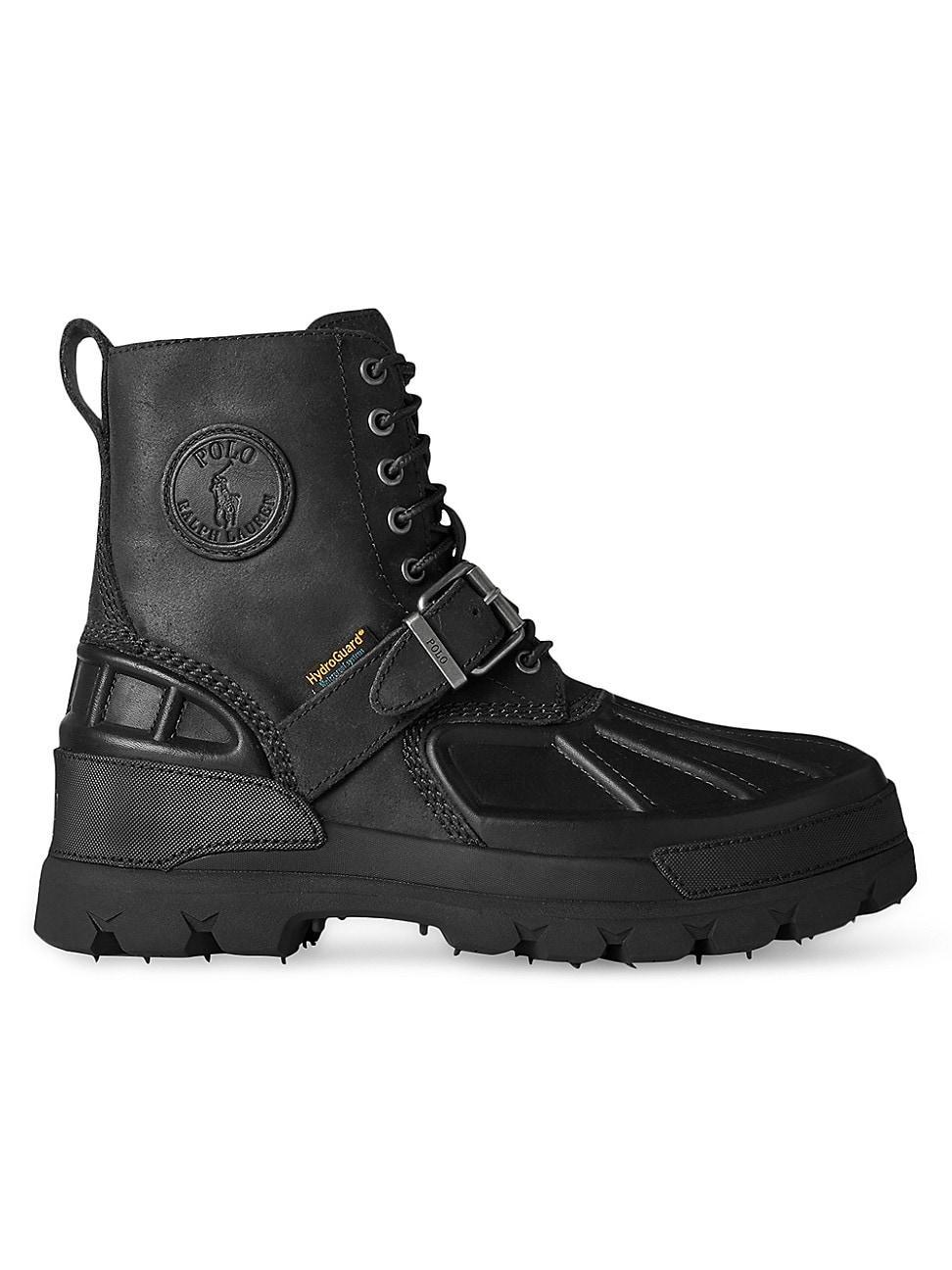 Polo Ralph Lauren Mens Oslo Buckled Detail Waterproof Cold Weather Boots Product Image