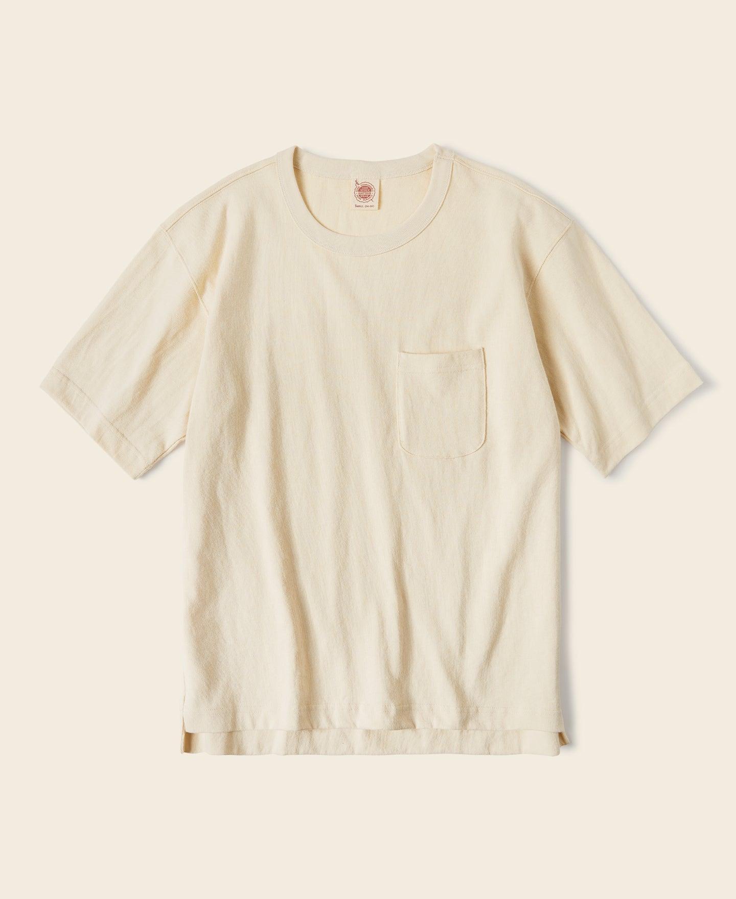 9.8 oz Cotton Classic Pocket T-Shirt - Apricot Product Image