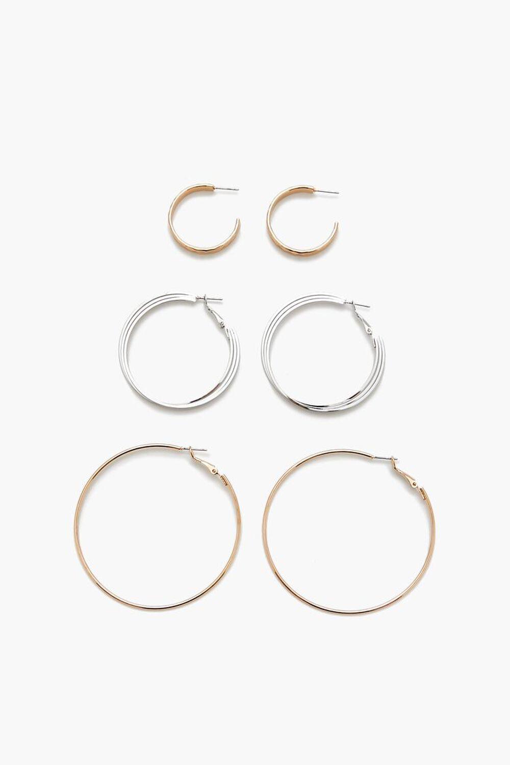 Smooth Hoop Earring Set | Forever 21 Product Image