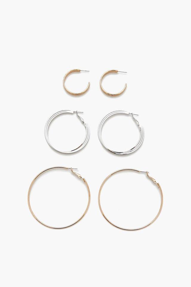 Smooth Hoop Earring Set | Forever 21 Product Image