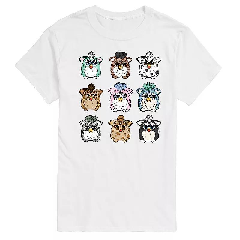 Mens Furby Grid Graphic Tee by Hasbro Product Image