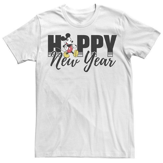 Mens Disney New Years Mickey Mouse Happy New Year Tee Product Image