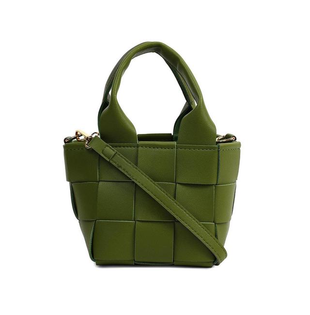 Haute Sauce Womens Overlap Bucket Bag Product Image