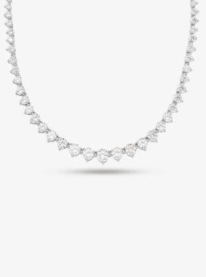 Sterling Crystal Necklace Product Image