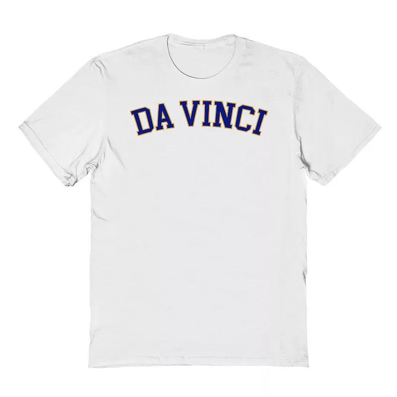 Mens Fine Art Davinci Varsity Graphic Tee Product Image