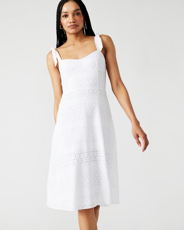 CARLYNN DRESS WHITE Female Product Image