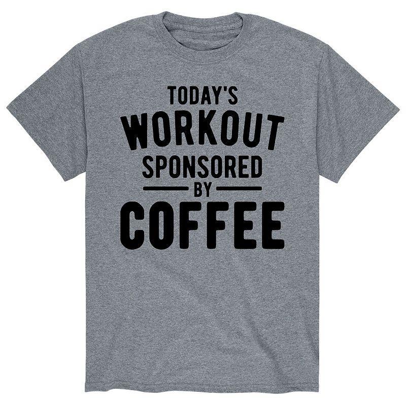 Mens Todays Workout Sponsored By Coffee Tee Product Image