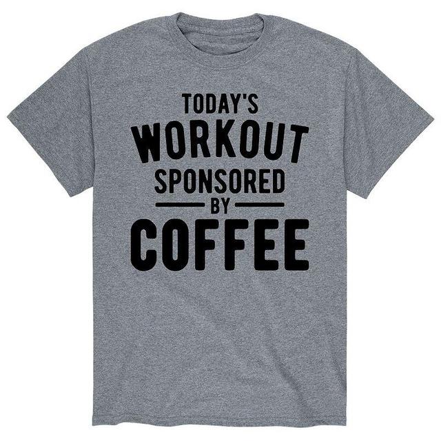 Mens Todays Workout Sponsored By Coffee Tee Product Image