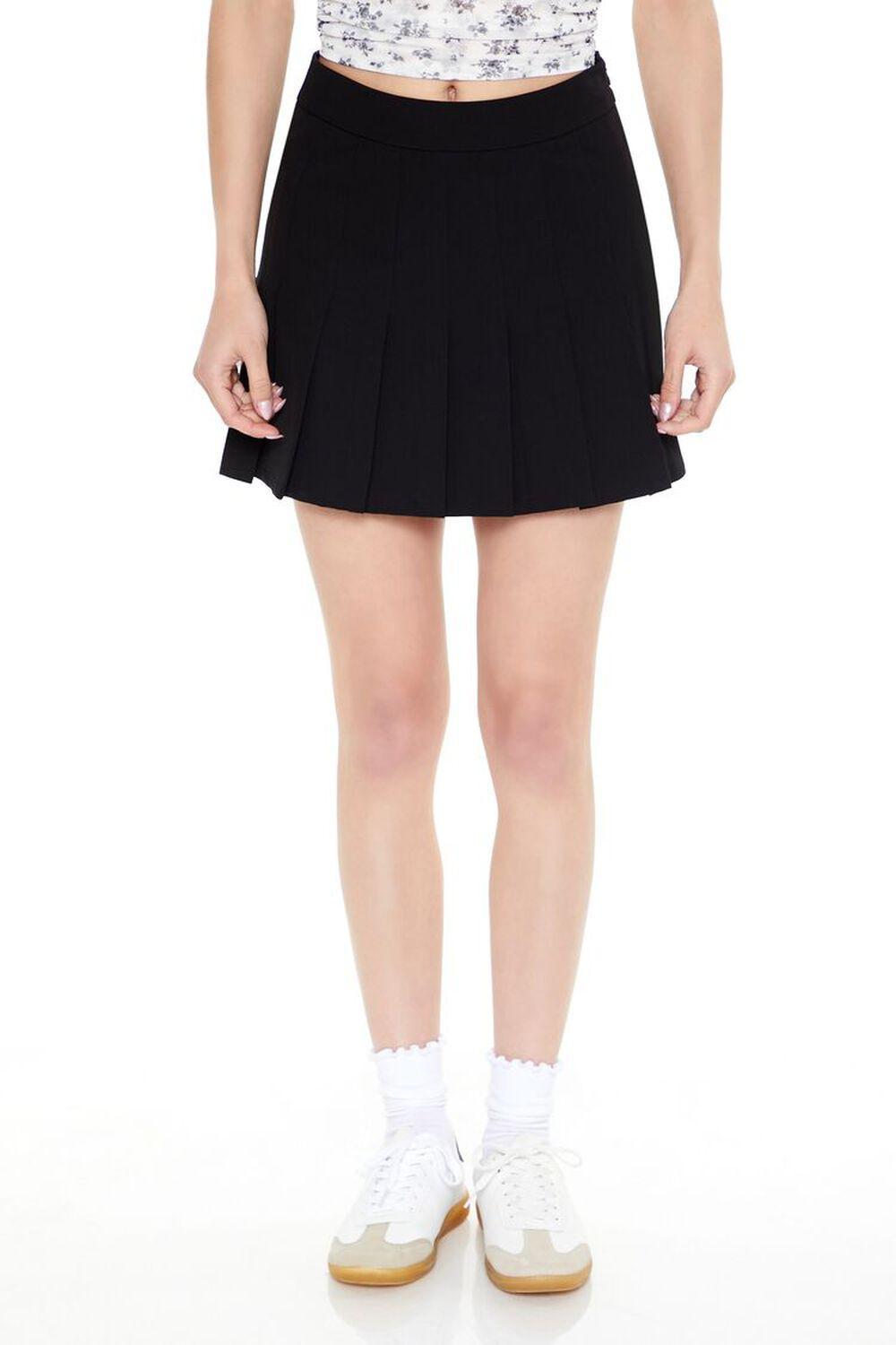 Pleated A-Line Mini Skirt | Forever 21 Product Image