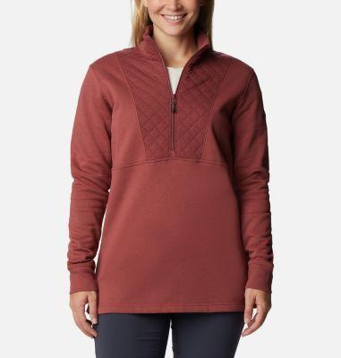 Columbia Women's Columbia Lodge Quilted Quarter Zip Tunic- Product Image