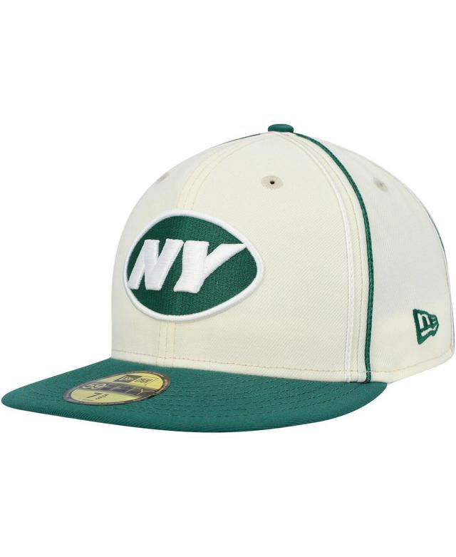 Mens New Era Green New York Jets Soutache 59FIFTY Fitted Hat Product Image