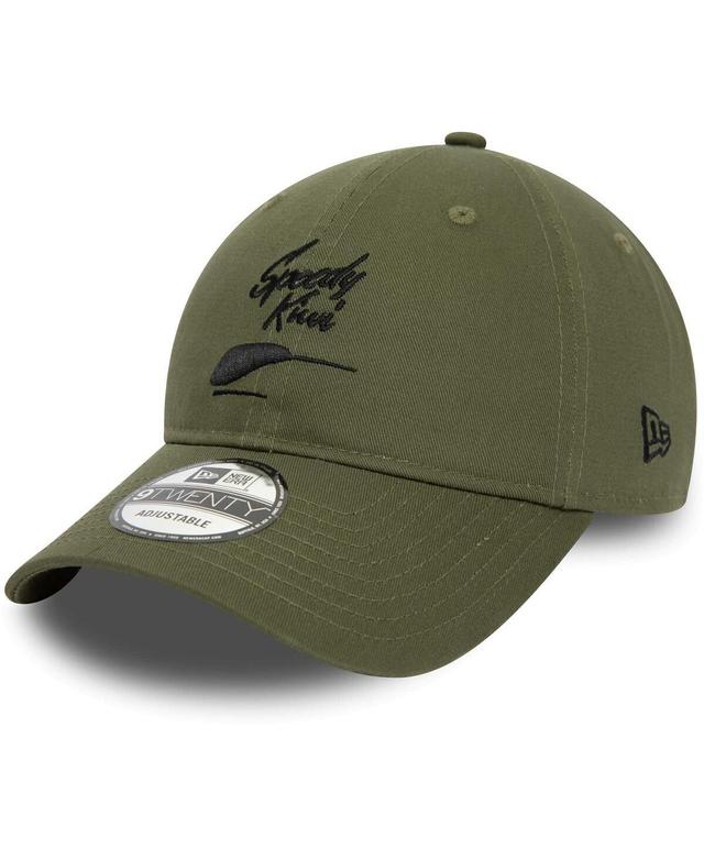 Mens New Era Olive McLaren F1 Team Kiwi 9TWENTY Adjustable Hat Product Image