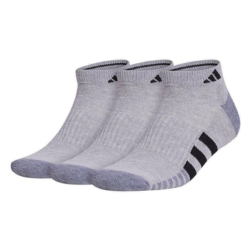 adidas Cushioned Low-Cut Socks 3 Pairs Black XL Product Image