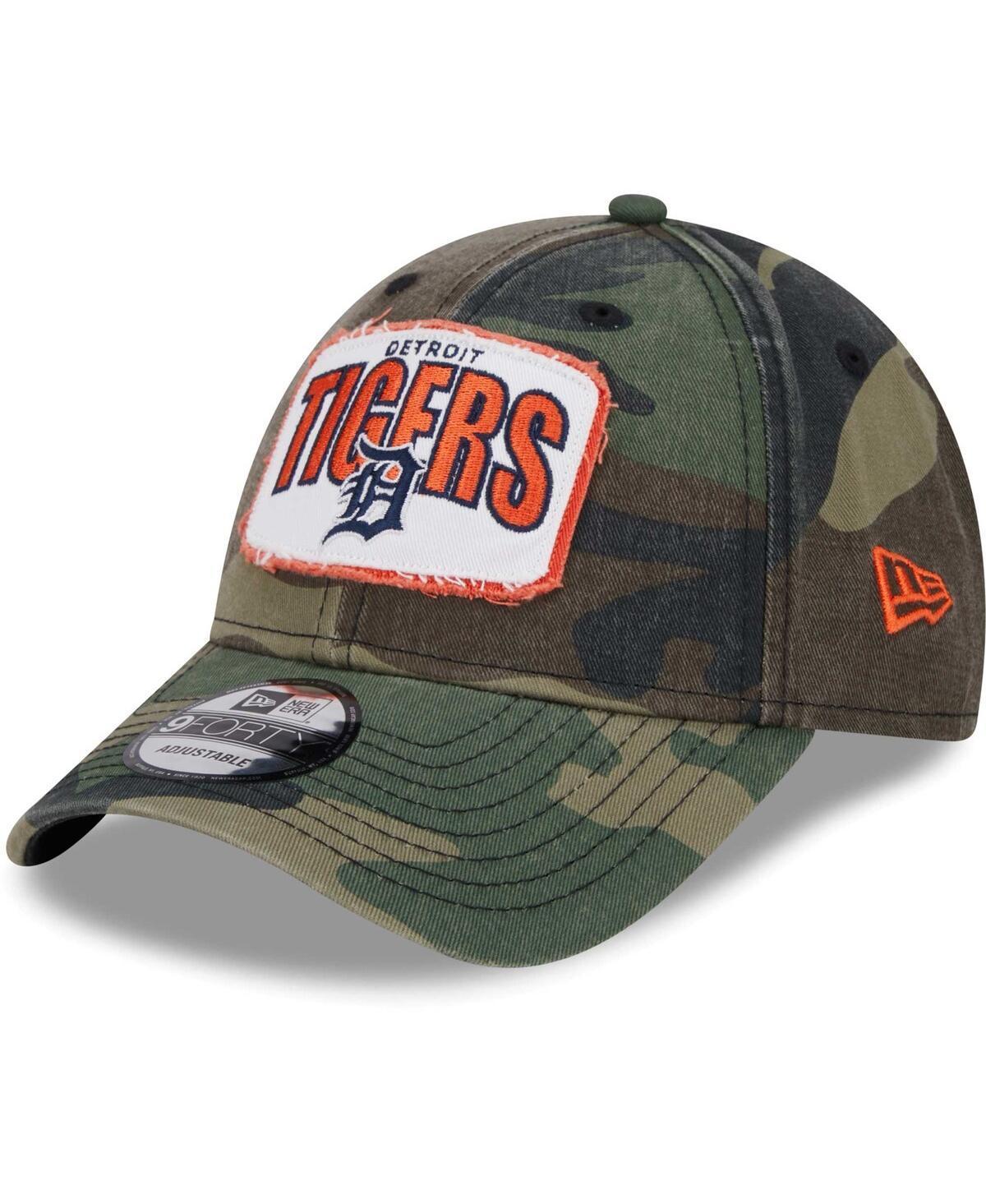 Mens New Era Camo Detroit Tigers Gameday 9FORTY Adjustable Hat Product Image