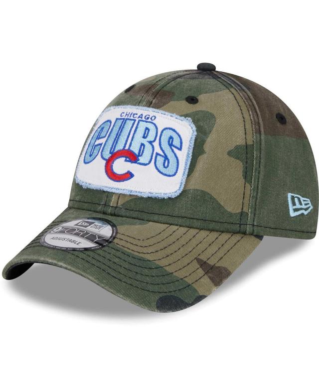 Mens New Era Camo Chicago Cubs Gameday 9FORTY Adjustable Hat Product Image