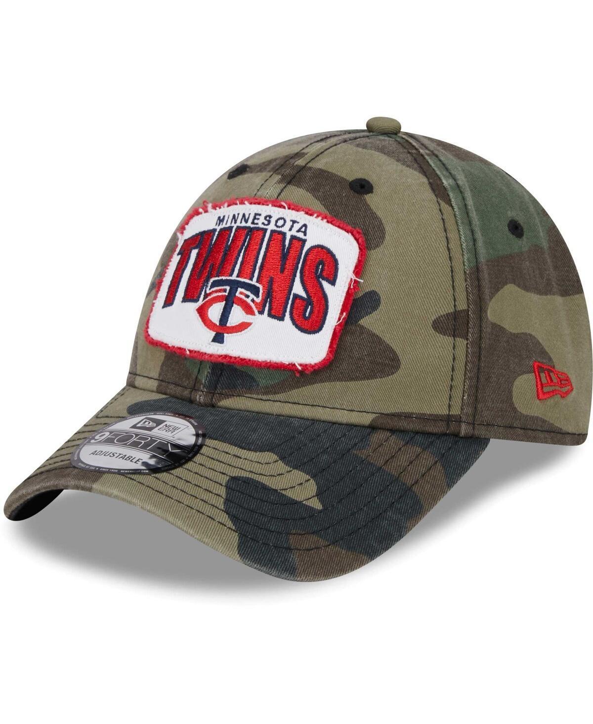 Mens New Era Camo Minnesota Twins Gameday 9FORTY Adjustable Hat Product Image