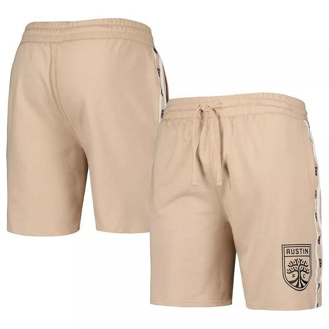 Mens Concepts Sport Tan Austin FC Team Stripe Shorts Product Image