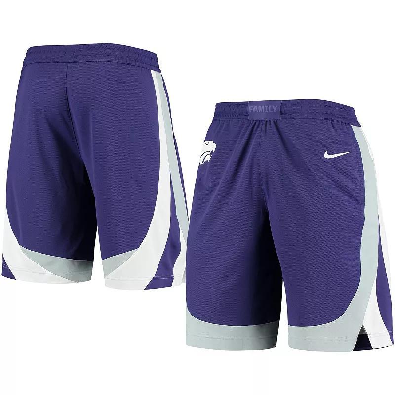 Mens Nike Kansas State Wildcats Team Replica Basketball Shorts Product Image