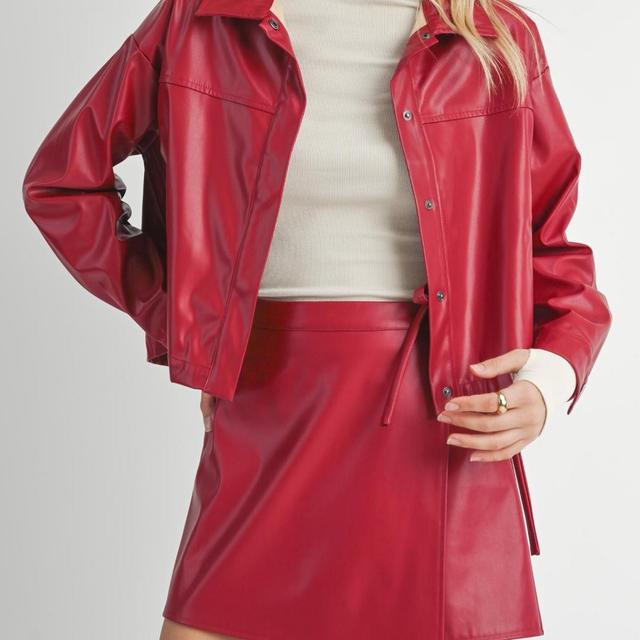 FAUX LEATHER JACKET Product Image