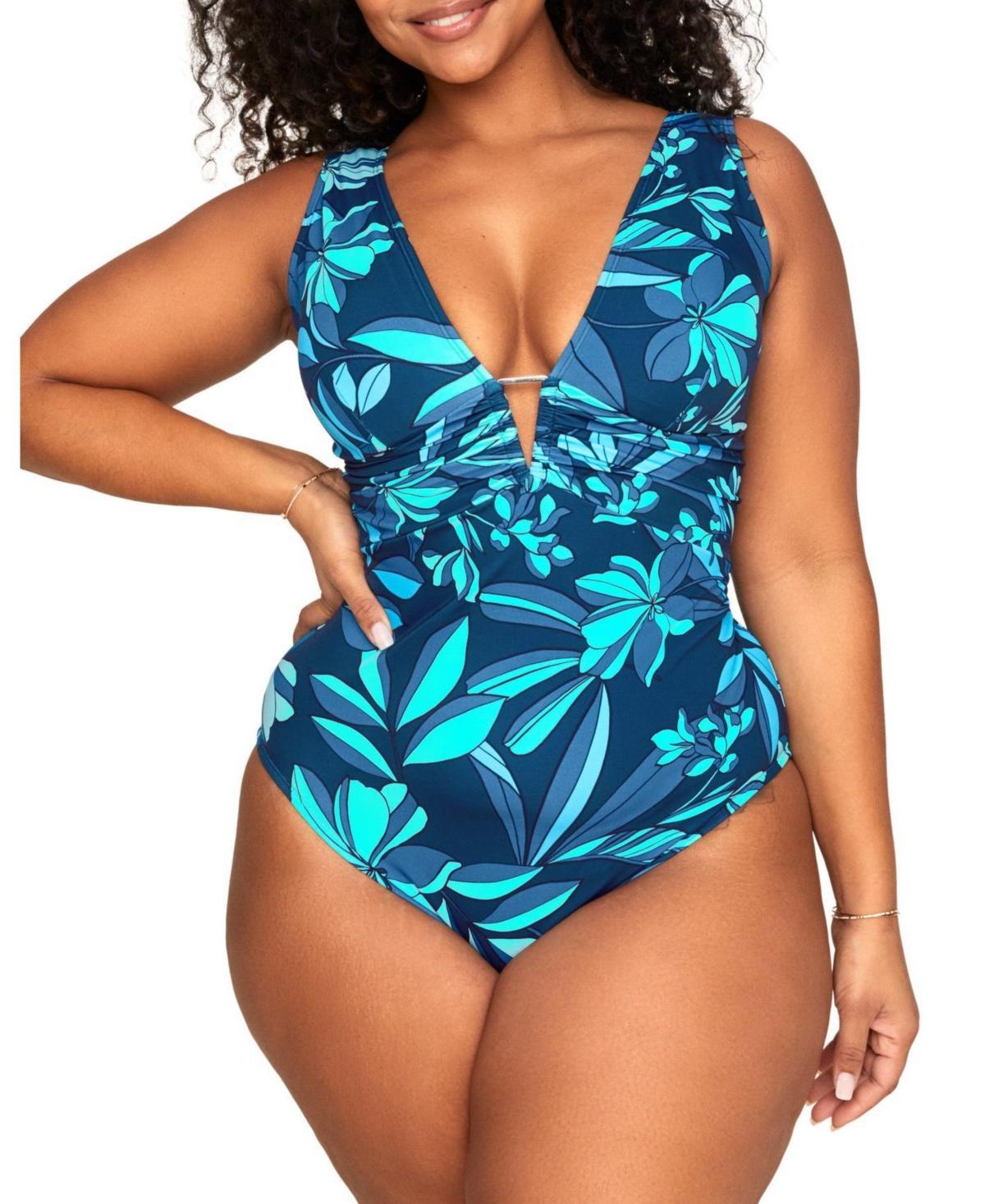 Adore Me Plus Size Andria Swimwear One-Piece Product Image