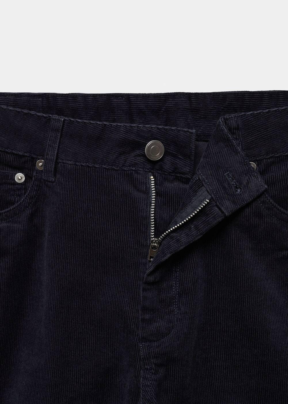 Mango Mens Micro-Corduroy Slim-Fit Pants Product Image