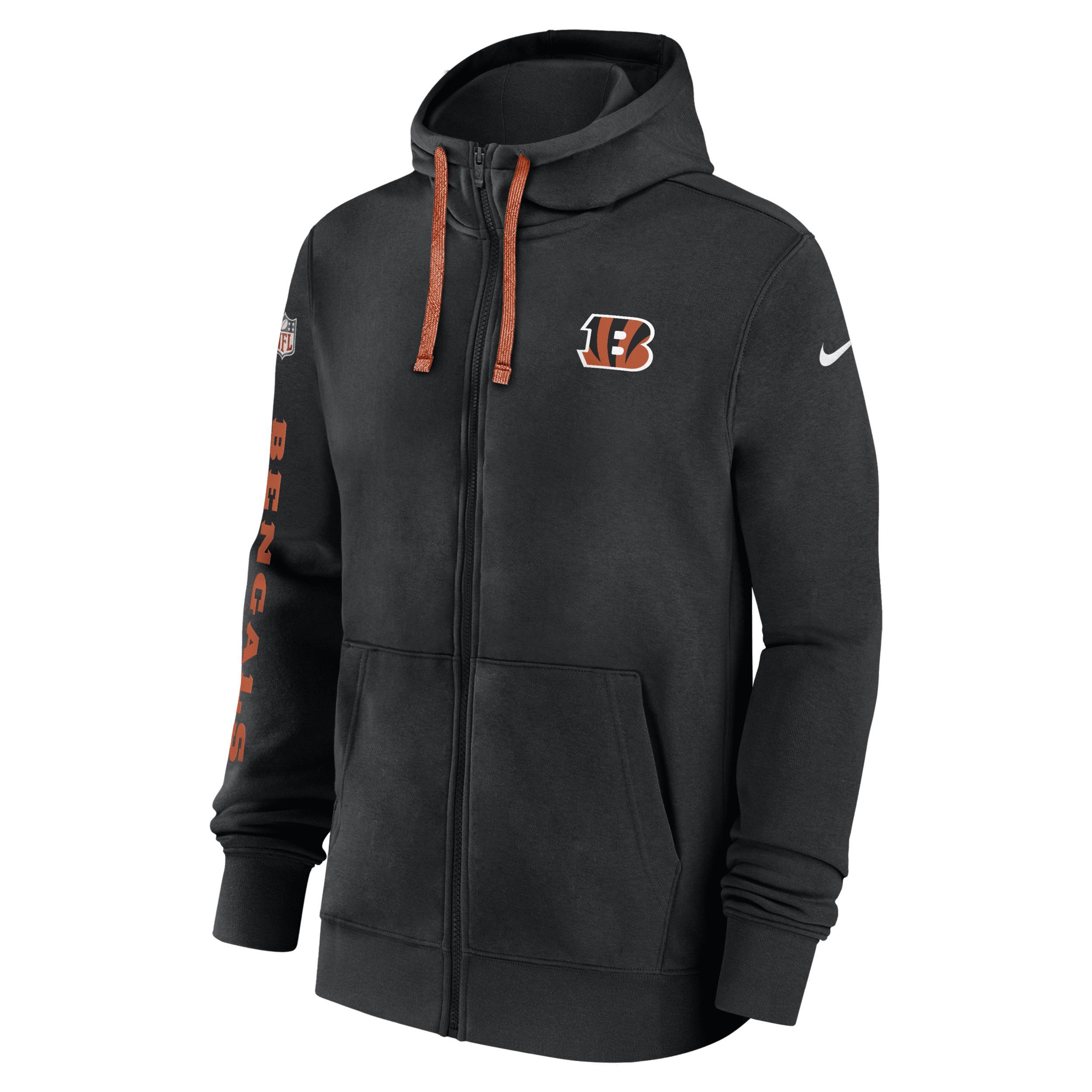 Denver Broncos Club Nike Men's NFL Full-Zip Hoodie Product Image