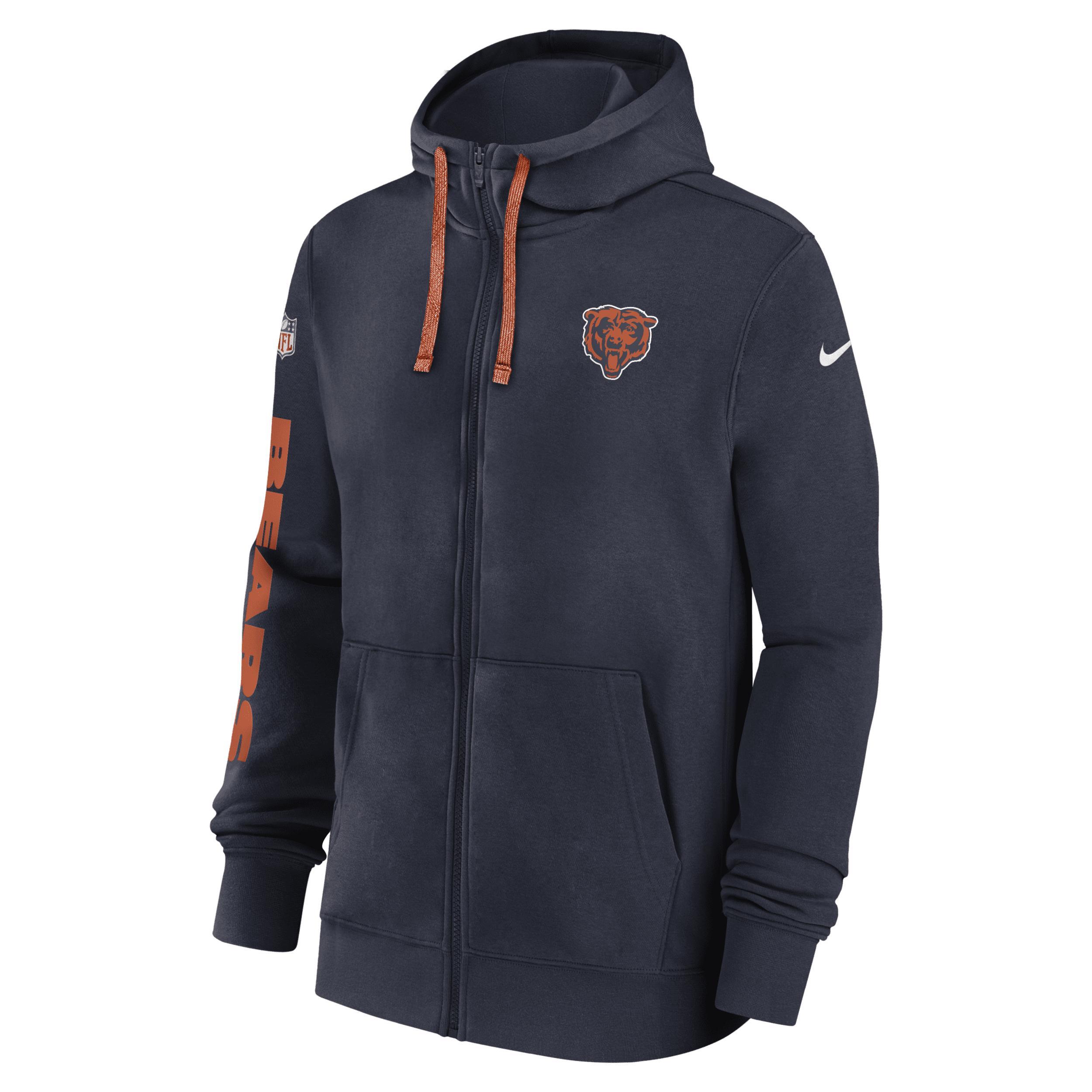 NIKE Alabama Crimson Tide Sideline Team Issue  Men's College Full-zip Hoodie In Grey Product Image