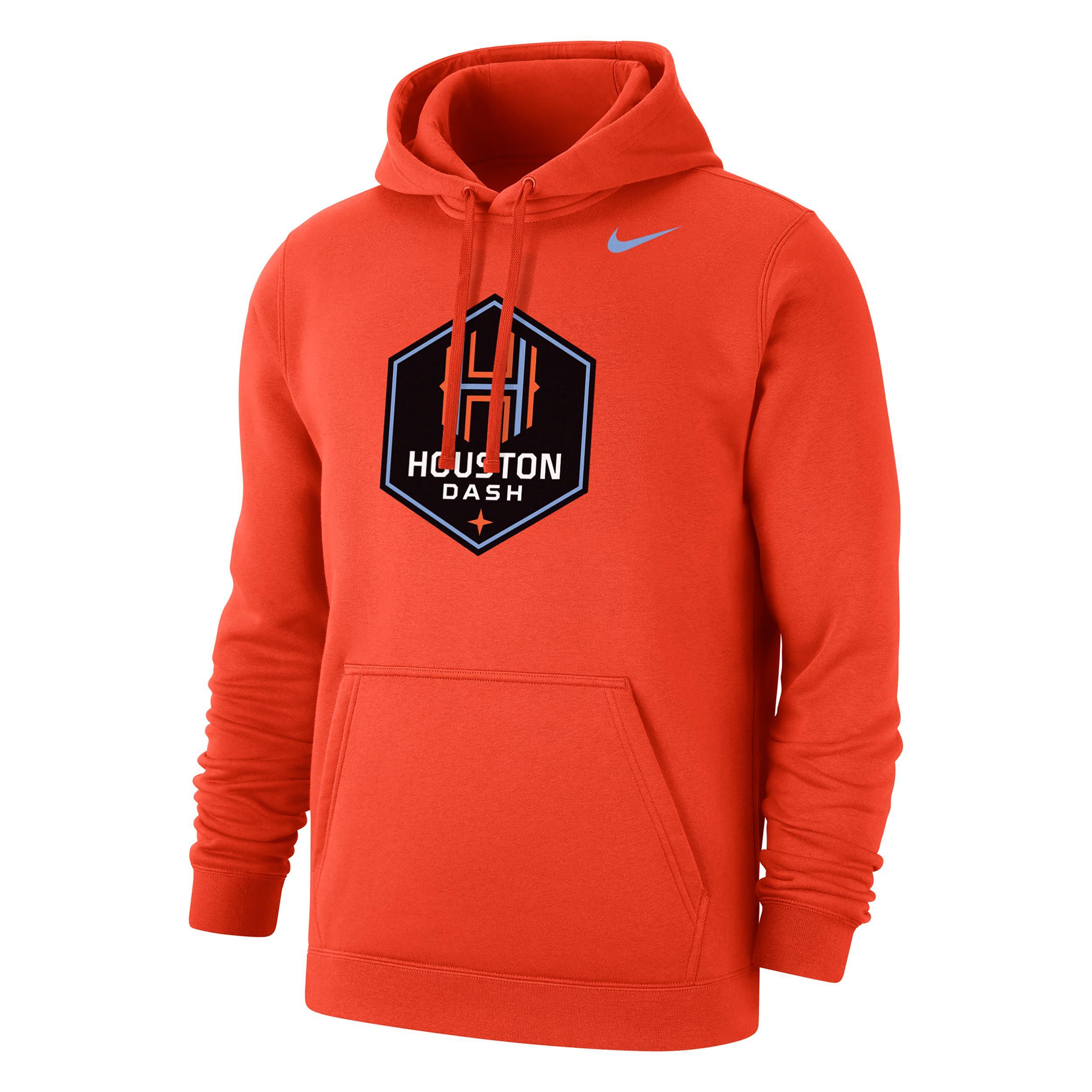 Houston Dash Club Fleece Nike Men's Soccer Hoodie Product Image