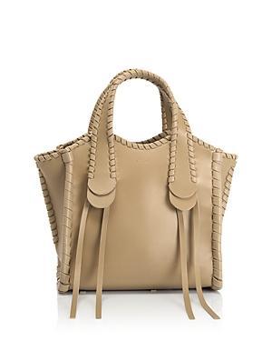 Chloe Mony Small Leather Tote Product Image