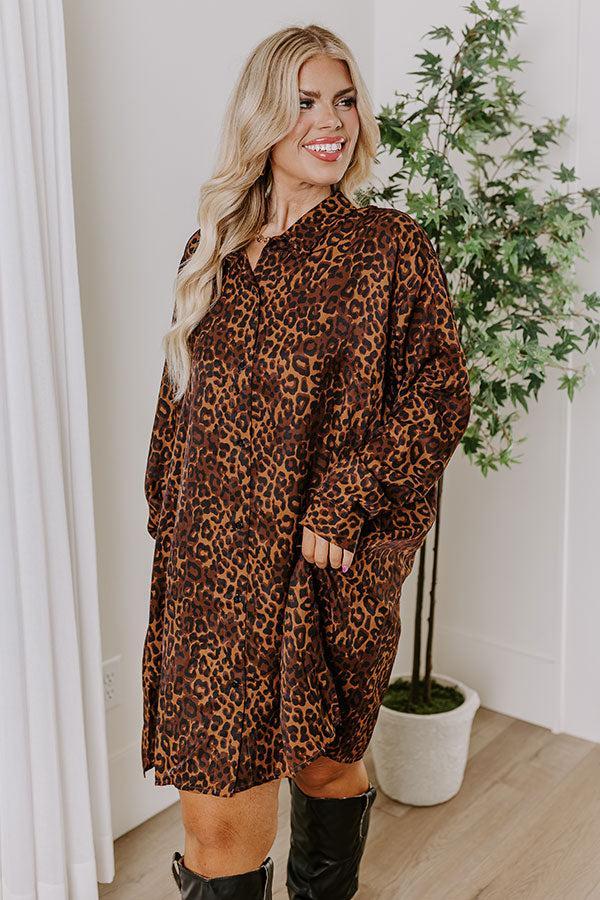 Serving Looks Leopard Dress Curves Product Image