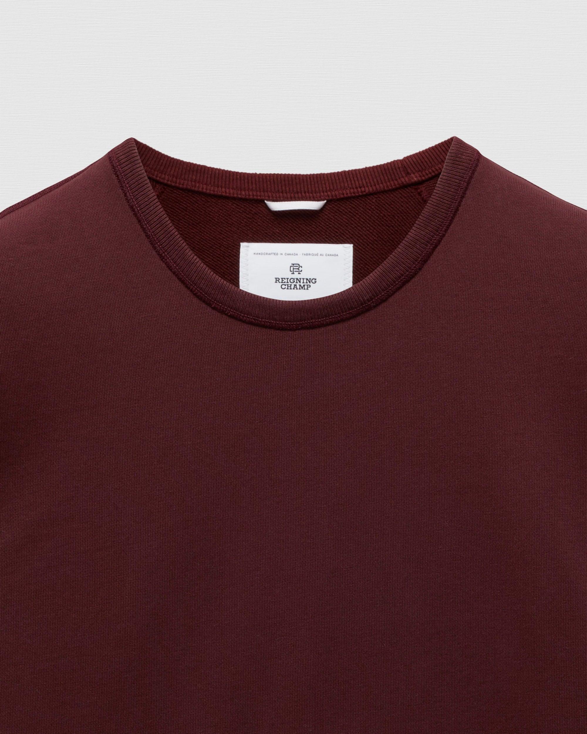 Midweight Terry Slim Crewneck Male Product Image