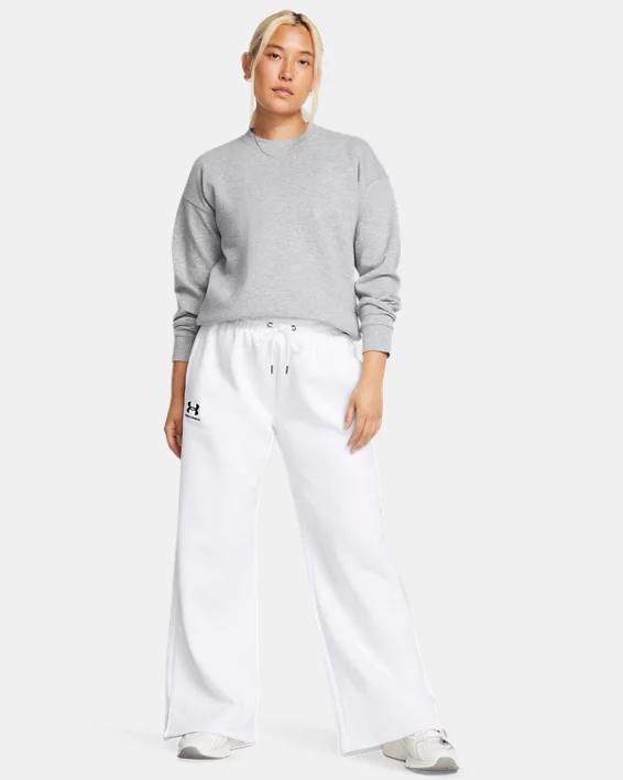 Womens UA Icon Fleece Wide Leg Pants Product Image