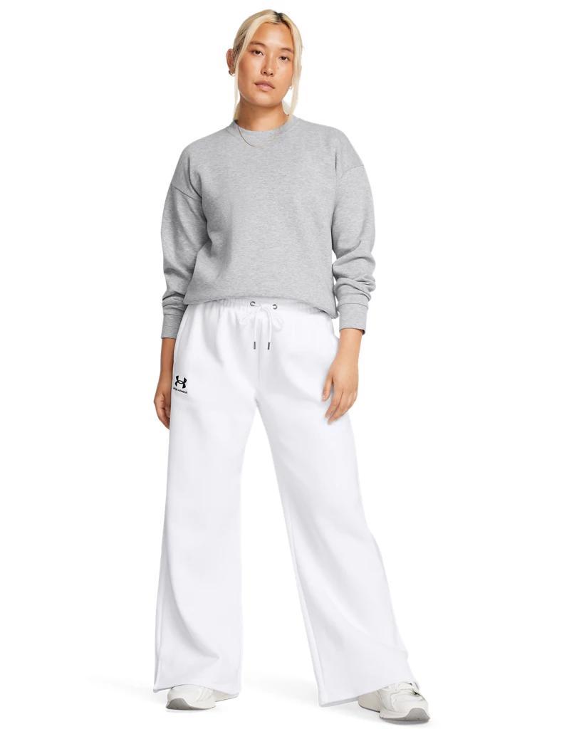 Women's UA Icon Fleece Wide Leg Pants Product Image