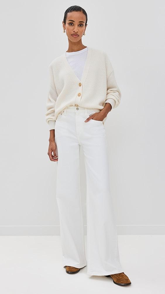 Jenni Kayne Cropped Cashmere Cocoon Cardigan | Shopbop Product Image