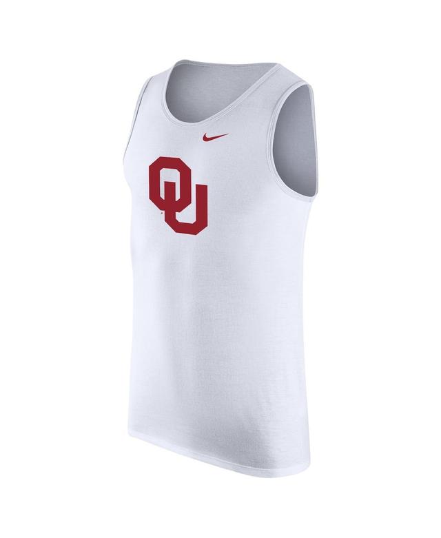 Nike Mens White Oklahoma Sooners Tank Top Product Image