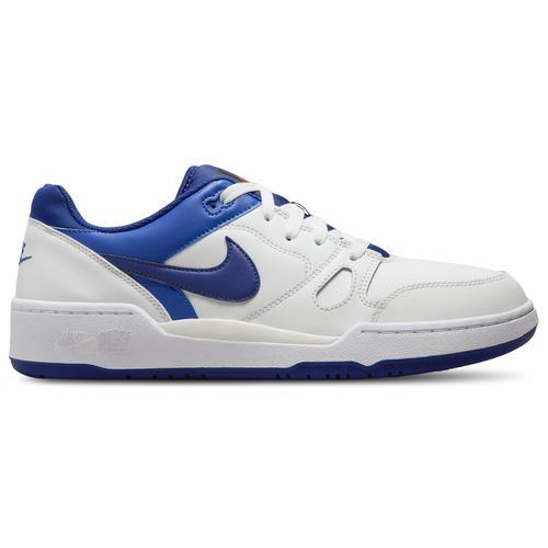 Nike Mens Nike Full Force Low - Mens Shoes Blue/White/Blue Product Image