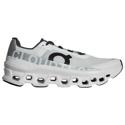 On Mens On Cloudmonster - Mens Running Shoes Blue/White Product Image