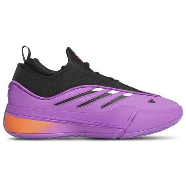 ADIDAS ORIGINALS Mens Adidas Dame 9 In Solar Red/purple Burst/core Black Product Image