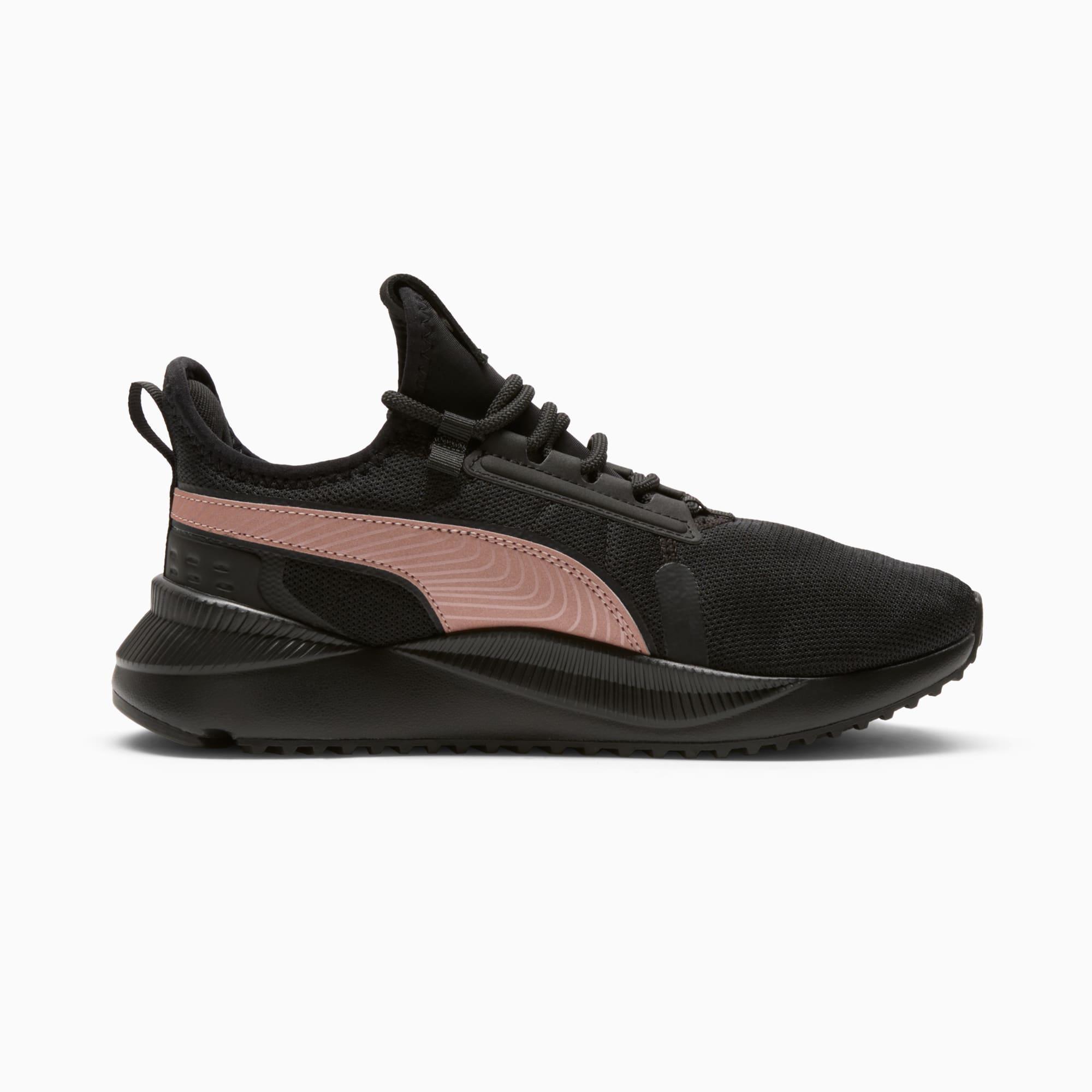 PUMA Pace Future Street Wide Women's Sneakers in Black/Rose Gold Product Image